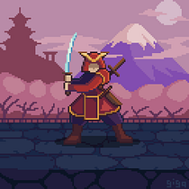 My project in Introduction to Character Design in Pixel Art course. Un progetto di Character design, Videogiochi, Pixel art e Progettazione di videogiochi di gigapyxel - 01.02.2022