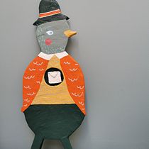 Mon projet du cours : Papier mâché pour débutants : sculptez un personnage coloré. Character Design, To, Design, Art To, and s project by emily.graulieres - 02.05.2022