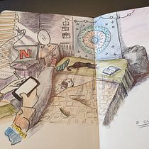 My project in The Art of Sketching: Transform Your Doodles into Art course Ein Projekt aus dem Bereich Traditionelle Illustration, Bleistiftzeichnung, Zeichnung und Sketchbook von Frances Massey - 05.02.2022