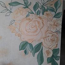 Mi Proyecto del curso: Pintura botánica con acrílico. Traditional illustration, Fine Arts, Painting, Acr, lic Painting, and Botanical Illustration project by Nila Ortega Carrascal - 02.05.2022