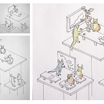 Meu projeto do curso: A arte de desenhar: transforme seus rabiscos em arte Ein Projekt aus dem Bereich Traditionelle Illustration, Bleistiftzeichnung, Zeichnung und Sketchbook von Jaime Oliveira - 05.02.2022