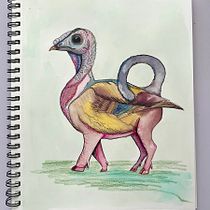 My project in Daily Sketching for Creative Inspiration course. Traditional illustration, Sketching, Creativit, Drawing, and Sketchbook project by Blossom Bets - 02.05.2022