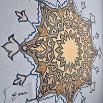 My project in Introduction to Islamic Art: Create Biomorphic Patterns course. Painting, Pattern Design, Drawing, Watercolor Painting & Ink Illustration project by Nabila - 02.03.2022