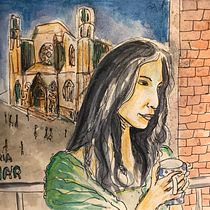 My project in Artistic Watercolor Sketching: Dare to Express Your Ideas course. Traditional illustration, Sketching, Creativit, Drawing, Watercolor Painting, and Sketchbook project by Antonia Martinez - 07.16.2021