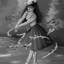 Mi Proyecto del curso: Técnicas de dibujo tradicional con Procreate. Projekt z dziedziny Trad, c, jna ilustracja,  R, sunek, Ilustracja c, frowa, Portret, R, sunek c i frow użytkownika chaosdimention - 05.02.2022