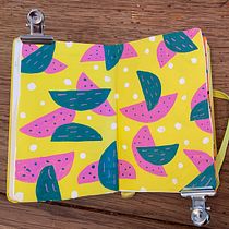 My project in Botanical Patterns in a Sketchbook: Conquer the Blank Page course. Ilustração tradicional, Pattern Design, Ilustração botânica, e Sketchbook projeto de marie - 06.02.2022