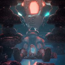 Mi Proyecto del curso: Ilustración fantástica 3D con Blender. Projekt z dziedziny 3D, Ilustracja c, frowa i  Projektowanie 3D użytkownika Cesar Wilson Cuadros Ramírez - 06.02.2022