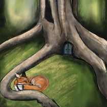 My project in Atmospheric Scenes in Procreate: Paint with Color and Light course. Ilustração tradicional e Ilustração digital projeto de eszterreka - 06.02.2022