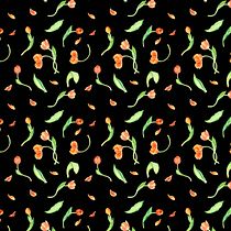 Mi Proyecto del curso: Creación de estampados en acuarela. Pattern Design, Design de moda, e Pintura em aquarela projeto de agneteidon - 06.02.2022