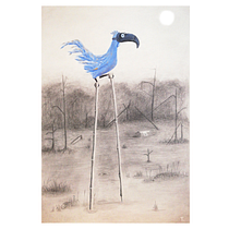 Still life banana and golden chick in the swamp of death - Graphite and Watercolor course. Painting, Pencil Drawing, Drawing, Artistic Drawing, and Watercolor Painting project by the_flying_ewe - 02.06.2022