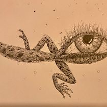 My project in Surrealistic Fineliner Illustration course Ein Projekt aus dem Bereich Traditionelle Illustration, Bleistiftzeichnung, Zeichnung, Realistische Zeichnung, Artistische Zeichnung und Illustration mit Tinte von abebe - 06.02.2021