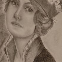 Mi Proyecto del curso: Retrato artístico al carboncillo: creando atmósferas. Traditional illustration, Fine Arts, Drawing, Portrait Drawing, Realistic Drawing, and Artistic Drawing project by paqui671 - 02.28.2022