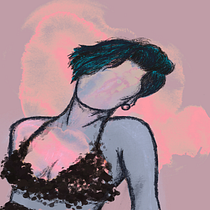 My Project - A Little Abstract. Ilustração tradicional, Ilustração vetorial, Ilustração digital, e Desenho de retrato projeto de Imani Kushan - 03.02.2022