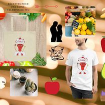 Mon projet du cours : De l'illustration au merchandising : commercialisez vos œuvres. Ilustração tradicional, Design gráfico, Marketing, Ilustração digital, e Business projeto de Sarah - 07.02.2022