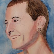 My project in Artistic Portrait with Watercolors course. Fine Arts, Painting, Watercolor Painting, and Portrait Drawing project by amour_simal - 02.04.2022