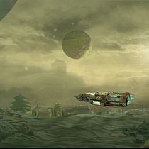 The arrival: Matte painting cinematográfico. Art Direction, Photograph, Post-production, Film, Photo Retouching, Photographic Composition, Photomontage, and Matte Painting project by Marco García - 01.31.2022