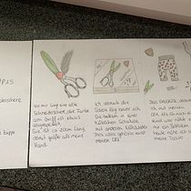 Mein Kursprojekt: Von der autobiografischen Erzählung zur illustrierten Geschichte. Un projet de Illustration traditionnelle, Écriture, Dessin au cra, on, Stor, telling, Illustration jeunesse, Illustration à l'encre, Narration, Écriture de non-fiction , et Album illustré de Nadine Ru - 07.02.2022