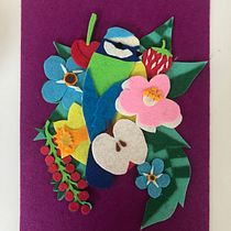 My project in Layered Illustration with Felt course. Ilustração tradicional, Artesanato, Papercraft, Stor, telling, DIY, e Design têxtil projeto de Emily Smithson - 07.02.2022