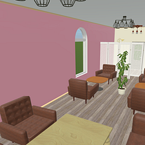My project in Introduction to Sensory Interior Design course. Een project van Interactief ontwerp, Interieurontwerp,  Interieurdecoratie,  Interieur, Retailontwerp y Ruimtelijk ontwerp van Haruka Sasada - 06.02.2022