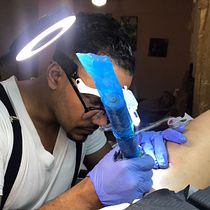 Mi Proyecto del curso: Técnicas de color para tatuajes. Un progetto di Illustrazione tradizionale, Disegno, Illustrazione digitale, Design di tatuaggi e Disegno digitale di Luis Garcia - 07.02.2022