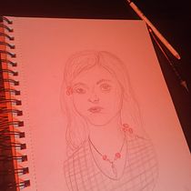 Mój projekt z kursu: Szkicowanie portretów: odkrywaj ludzką twarz. Un proyecto de Bocetado, Dibujo, Dibujo de Retrato, Dibujo artístico y Sketchbook de Nicole Roszak - 07.02.2022