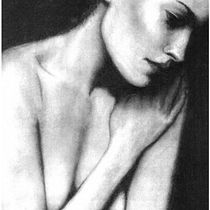 My project in Artistic Charcoal Portraiture: Creating Atmosphere course. Traditional illustration, Fine Arts, Drawing, Portrait Drawing, Realistic Drawing, and Artistic Drawing project by eileen_saavedra - 02.07.2022