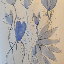 Mon projet du cours : Journal intime illustré : pratiquez au quotidien la pleine conscience. Fine Arts, Sketching, Creativit, Drawing, and Sketchbook project by josiane lesportes - 02.07.2022