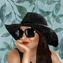Mi Proyecto del curso: Personajes femeninos poderosos: ilustra la diversidad. Traditional illustration, Painting, Digital Illustration, Digital Drawing, and Digital Painting project by Elena Ruano Herrera - 02.08.2022