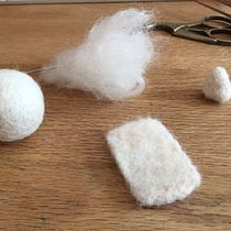 Mi Proyecto del curso: Needle felting: creación de personajes con lana y aguja. Artesanato, Design de brinquedos, Feltragem com agulha, e Design têxtil projeto de Claudia Urizar - 08.02.2022