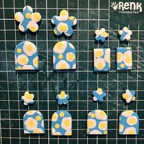 Meu projeto do curso: Design de bijuteria com polymer clay para iniciantes . Un progetto di Design di accessori, Artigianato, Design di gioielli e DIY di Louise Pinelli - 08.02.2022