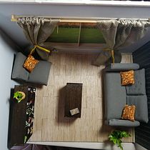 Mi Proyecto del curso: Técnicas para la construcción de maquetas. Projekt z dziedziny  Architektura, Papercraft, Projektowanie powierzchni h, low i ch użytkownika Andres Hidalgo López - 08.02.2022