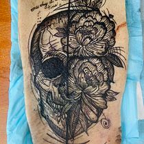 Mon projet du cours : Tatouage pour débutants. Tattoo Design project by Sigjie L’Écuyer - 02.04.2022
