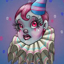 My project in Digital Fantasy Portraits with Photoshop course. Traditional illustration, Drawing, Digital Illustration, Portrait Drawing, Digital Drawing, and Digital Painting project by Emily Whittingham - 02.09.2022