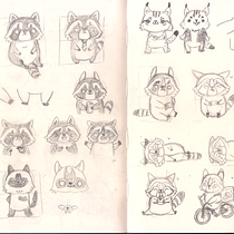 Mój projekt z kursu: Ilustracja Kawaii: Twórz urocze postacie. Traditional illustration, Character Design, and Manga project by nataliaannagracja - 02.09.2022