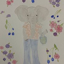 Mon projet du cours : Création d’aquarelles délicates pour l’illustration narrative. Un projet de Illustration traditionnelle, Aquarelle et Illustration jeunesse de Léa Mounissens - 09.02.2022