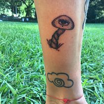 Mi Proyecto del curso: Tatuaje para principiantes. Tattoo Design project by carolinasellasantecchia - 02.03.2022