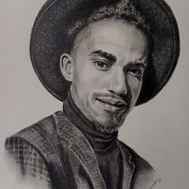 Mi Proyecto del curso: Retrato realista con lápiz de grafito. Traditional illustration, Fine Arts, Sketching, Pencil Drawing, Drawing, Portrait Drawing, Realistic Drawing, Artistic Drawing, and Figure Drawing project by Yohanna Amaya Redondo - 02.06.2022