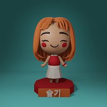 My project in Kawaii Character Creation in 3D with Blender  course Ein Projekt aus dem Bereich Traditionelle Illustration, Design von Figuren, Digitale Illustration, 3-D-Modellierung und Manga von jacklyn.solange.yap - 10.02.2022
