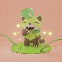 My Own Pokemon - Kawaii Character Creation in 3D with Blender Course Ein Projekt aus dem Bereich Traditionelle Illustration, Design von Figuren, Digitale Illustration, 3-D-Modellierung und Manga von Matt - 28.01.2022
