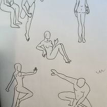 Meu projeto do curso: Desenho anatômico para principiantes. Fine Arts, Sketching, Pencil Drawing, Drawing, Realistic Drawing, and Figure Drawing project by paolavaldezb - 02.10.2022