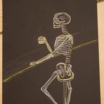 Mein Kursprojekt: Anatomische Zeichnung für Anfänger. Fine Arts, Sketching, Pencil Drawing, Drawing, Realistic Drawing, and Figure Drawing project by Isabella - 02.10.2022