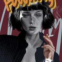 My project in Powerful Female Characters: Illustrating Confidence and Diversity course. Traditional illustration, Painting, Digital Illustration, Digital Drawing, and Digital Painting project by lovenpeace1924 - 02.10.2022