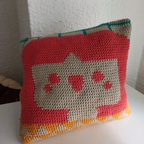 Mi Proyecto del curso: Tapestry: técnica de crochet para dibujar con hilos. Design de acessórios, Pattern Design, Tecido, DIY, Crochê, e Design têxtil projeto de Lidón - 10.02.2022