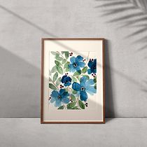 Meu projeto do curso: Aquarela floral: conecte-se com a natureza. Ilustração tradicional, Pintura, Pintura em aquarela e Ilustração botânica projeto de Arlaine Santos Hagen - 10.02.2022