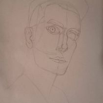 Il mio progetto del corso: Disegno di ritratti artistici: cattura espressioni autentiche. Un projet de Illustration traditionnelle, Beaux Arts, Esquisse , Dessin au cra, on, Dessin, Dessin de portrait, Dessin réaliste, Dessin artistique , et Dessin anatomique de Gianluca - 10.02.2022