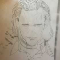 Mi Proyecto del curso: Loki. Un projet de Illustration traditionnelle, Illustration numérique , et Conception de tatouage de Gisselle P. - 11.02.2022