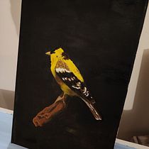 Mi Proyecto del curso: Pintura al óleo para retrato naturalista de aves. Fine Arts, Painting, Oil Painting, and Naturalistic Illustration project by Gonzalo - 02.11.2022