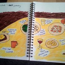 My project in Illustrated Life Journal: A Daily Mindful Practice course. Fine Arts, Sketching, Creativit, Drawing, and Sketchbook project by Trish Hibbert - 02.11.2022