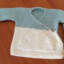 Mi Proyecto del curso: Tejido de punto para prendas infantiles. Een project van  Modeontwerp, Textiel, DIY, Breien y Textielontwerp van M@ Jose Perez - 11.02.2022