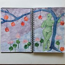 My project in Creative Watercolor Sketching for Beginners course. Sketching, Creativit, Drawing, Watercolor Painting, and Sketchbook project by oilandcolours - 02.11.2022